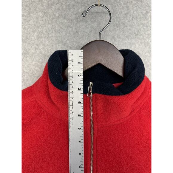 Vintage Sope Creek Pullover Sweater La Costa Resort Fleece Small Half Zip Red - Picture 5 of 14